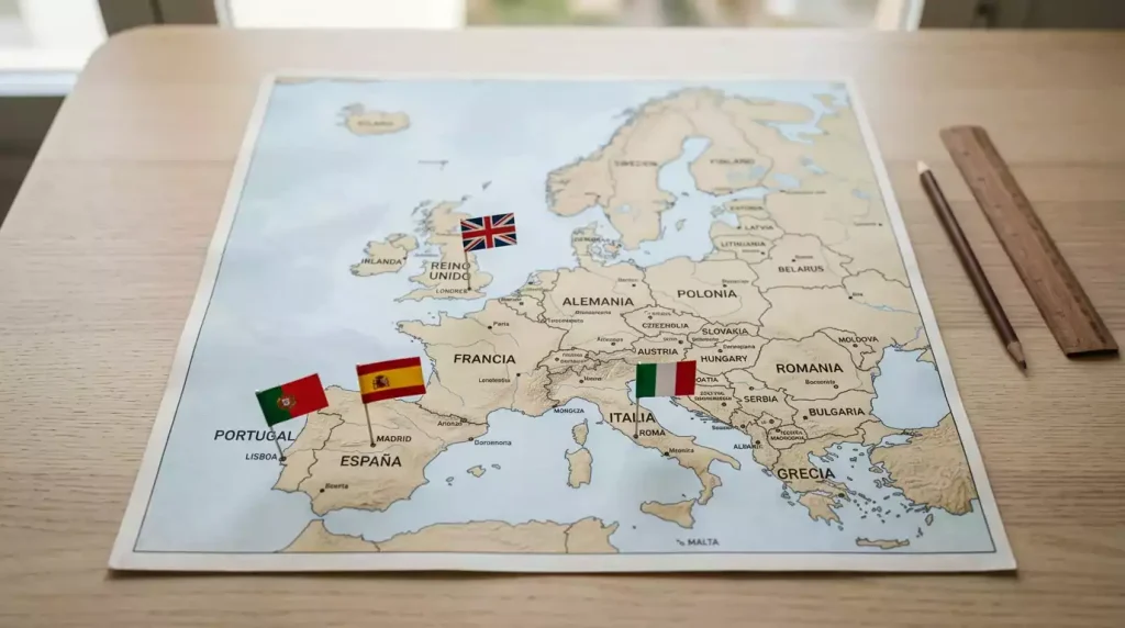 Comparação do mercado de apostas desportivas na Europa com Portugal